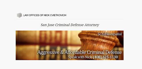 Law Offices of Thomas Nicholas Cvietkovich - Expungement Attorney in San Jose